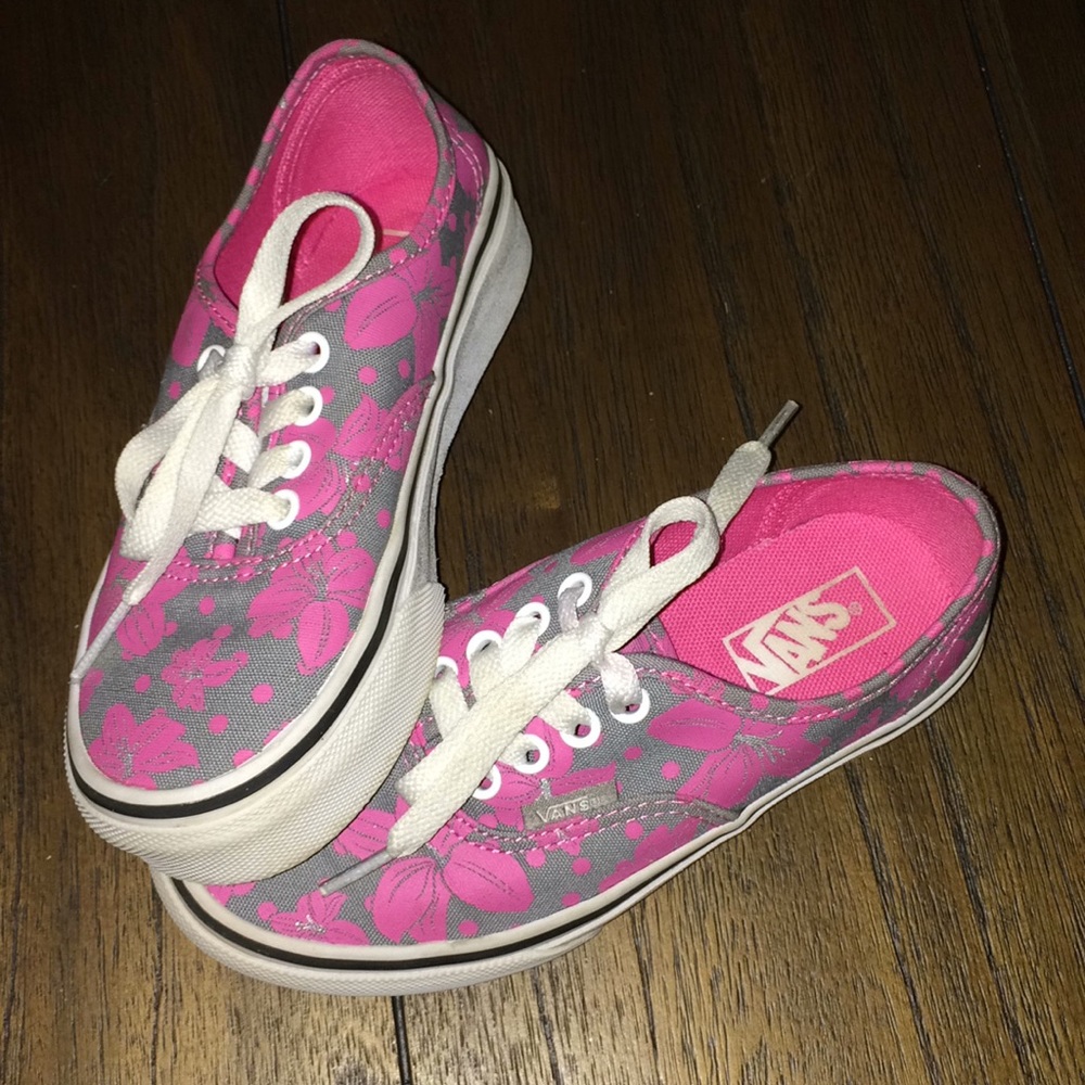Vans Tropical Hibiscus Print Kicks - Picture 4 of 6